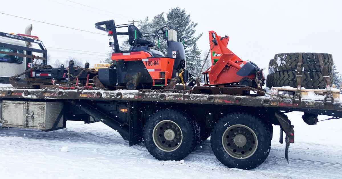 2010 Kubota R520 Underground Forklift — Tim McDowell Equipment Ltd.